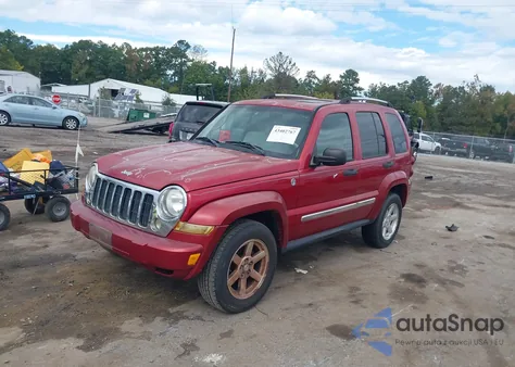 2005 Jeep Liberty Limited Edition z USA, uszkodzony, nr VIN 1J4GL58K25W708581